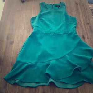 Sea green size 10 banana republic dress